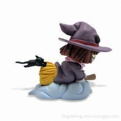 Plastic Promotional Toy with Fixed Hands and Legs, Measures 7.1 x 3.8 x 5.6cm
